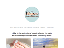 Tablet Screenshot of lilca.org